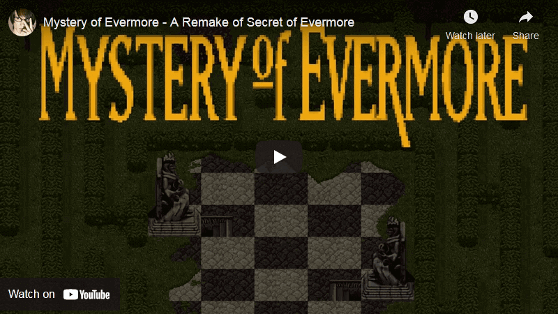 A PC port of Secret of Evermore